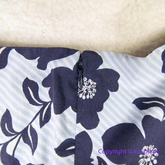 Vince Camuto women's blue floral print sleeveless dress plus size 20W - Picture 13 of 15